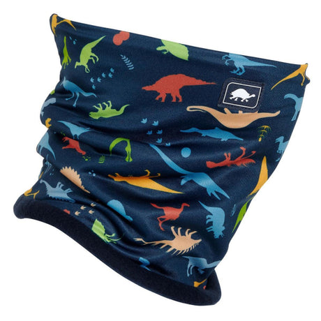 Turtle Fur Comfort Shell Neckula Lined With Original Turtle Fur Fleece - Print Dino Playground