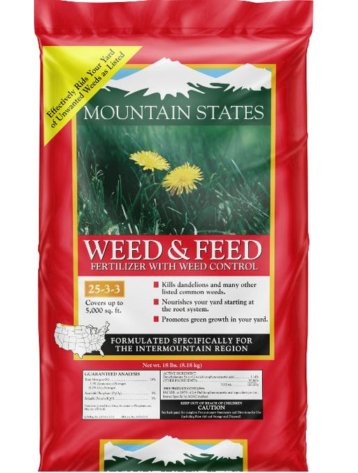 Mountain States Weed And Feed Fertilizer With Weed Control