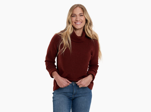 Kuhl Clothing Women's Solace Sweater - Red Rock Red Rock