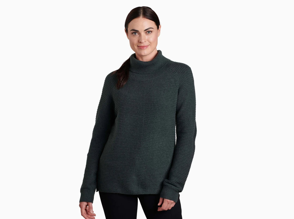 Kuhl Clothing Women's Solace Sweater Sea Pine