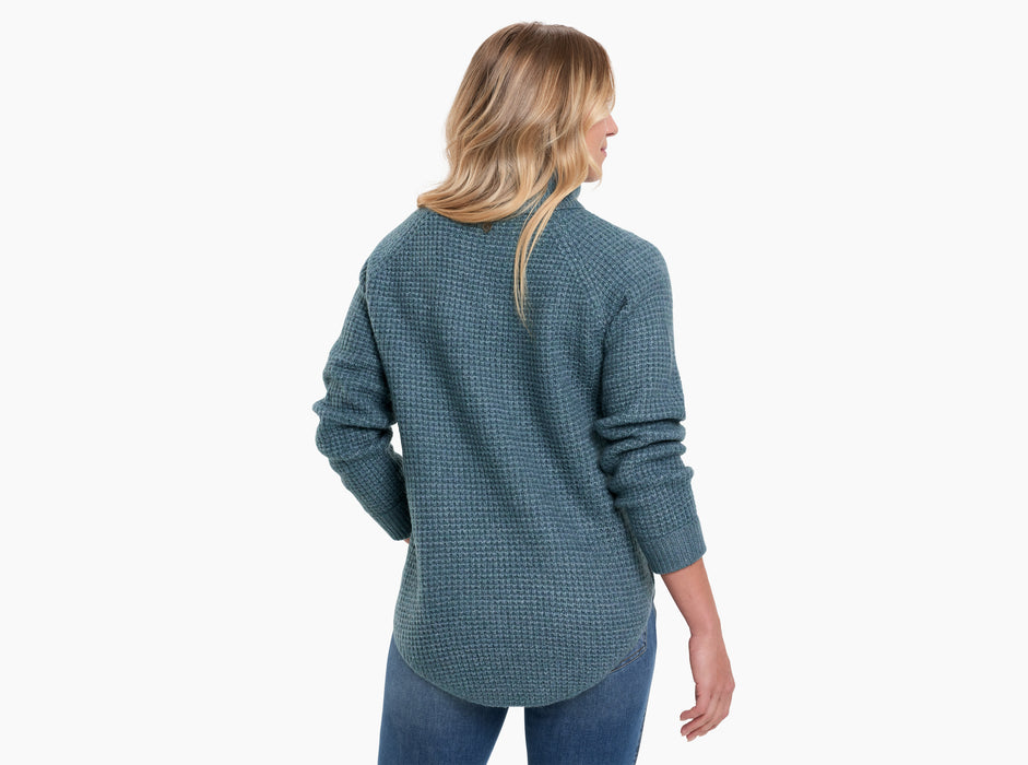 Kuhl Clothing Women's Sienna Sweater - Mineral Blue