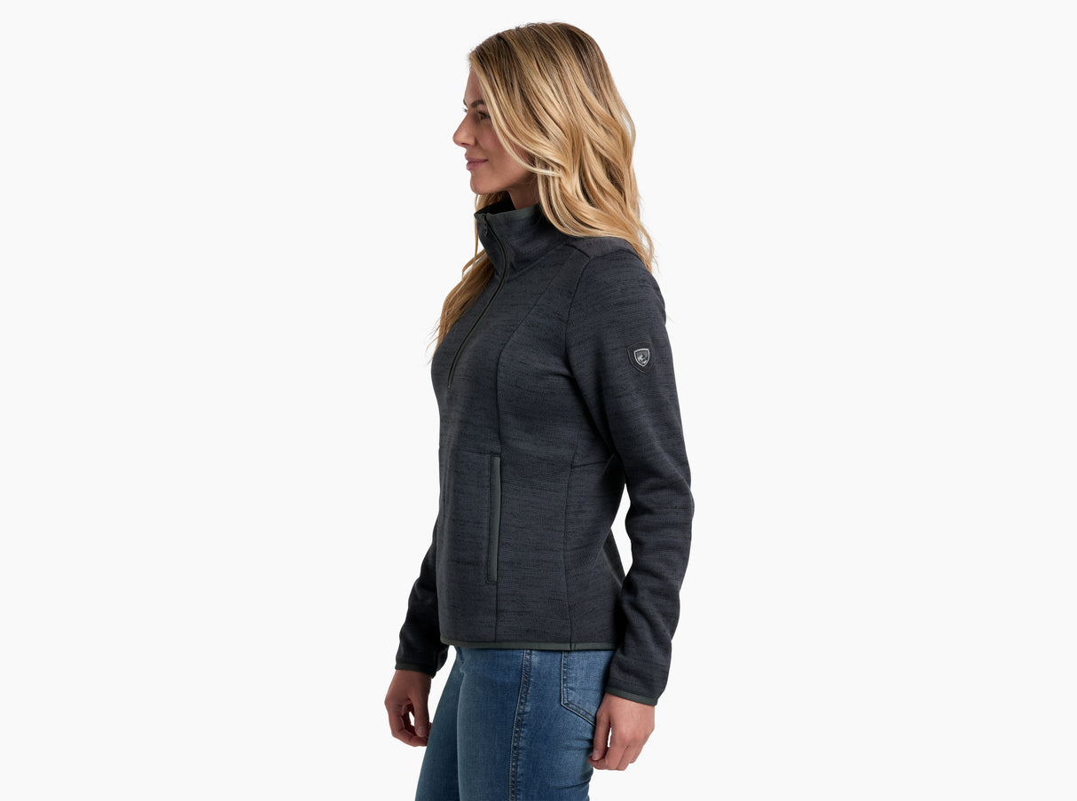 Kuhl Clothing Women's Ascendyr Quarter Zip - Shadow