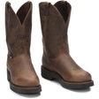 Justin Men's Balusters 11" Work Boot Rugged Bay Gaucho