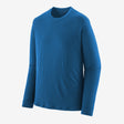 Patagonia Men's Long-Sleeved Capilene Cool Merino Shirt - Endless Blue Endless Blue