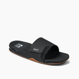 Reef Men's Fanning Slide Black/Silver