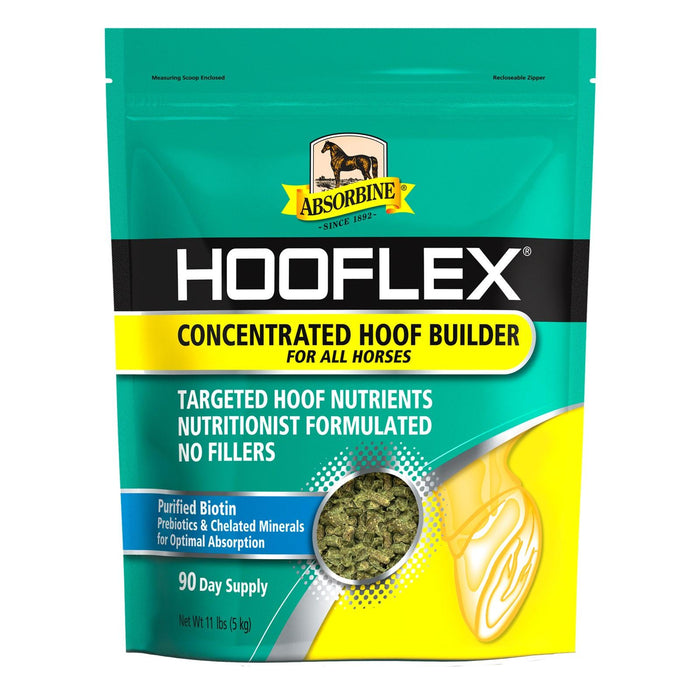 Absorbine Hooflex Concentrated Hoof Builder Supplement Pellets - 11lb. / 90-Days