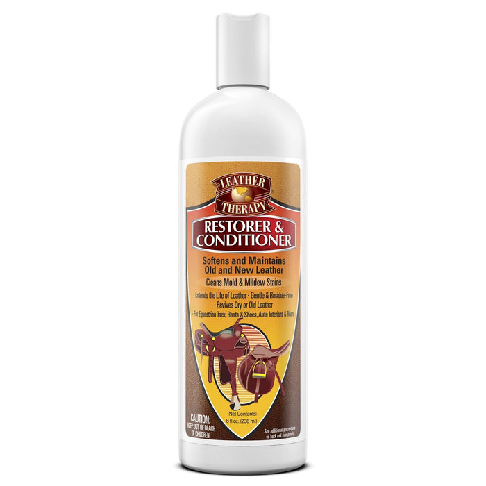 Leather Therapy Leather Restorer & Conditioner - 8oz.