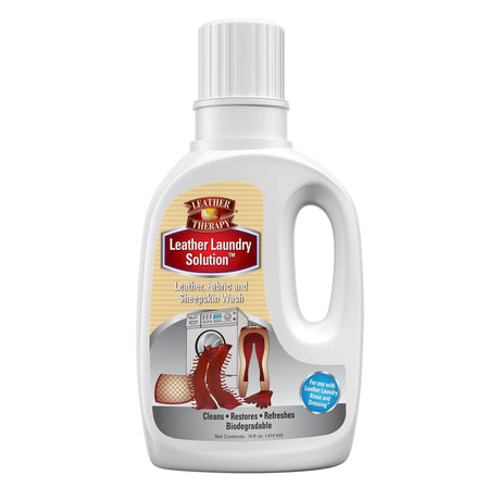 Leather Therapy Leather Laundry Solution - 16oz.