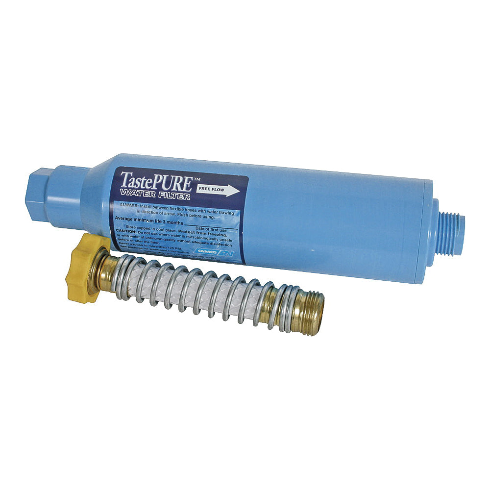 Camco USA Water Filter with Hose Protector