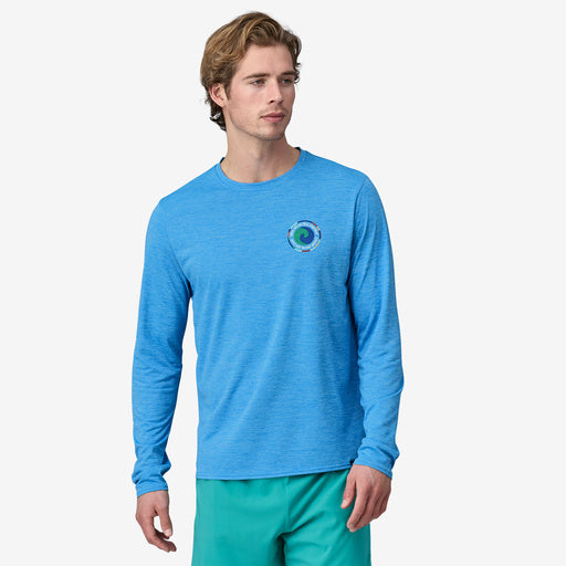 Patagonia Men's Long-Sleeved Cap Cool Daily Graphic Shirt