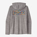 Patagonia Women's Capilene Cool Daily Graphic Hoody Unity Fitz: Feather Grey