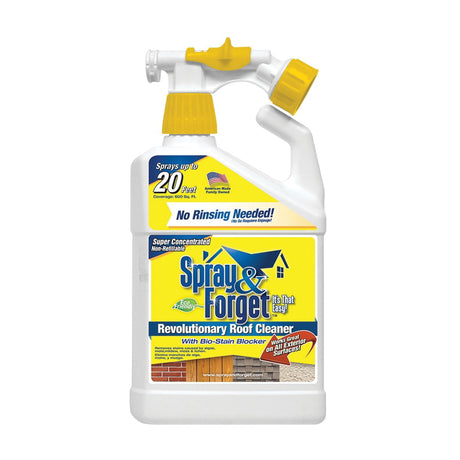 Spray & Forget Roof and Exterior Surface Cleaner