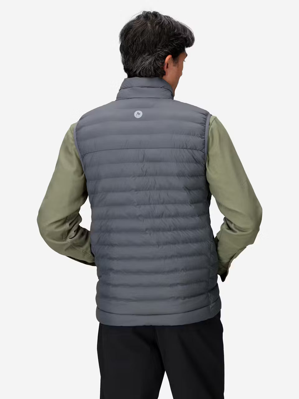 Marmot Mens Echo Featherless Vest Black