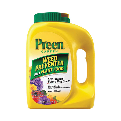 Preen Weed Preventer Plus Plant Food 5.625LB
