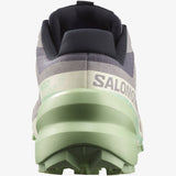 Salomon Women's Speedcross 6 Shoe - Castlerock/Vanilla Ice/Smoke Green Castlerock/Vanilla Ice/Smoke Green