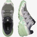 Salomon Women's Speedcross 6 Shoe - Castlerock/Vanilla Ice/Smoke Green Castlerock/Vanilla Ice/Smoke Green