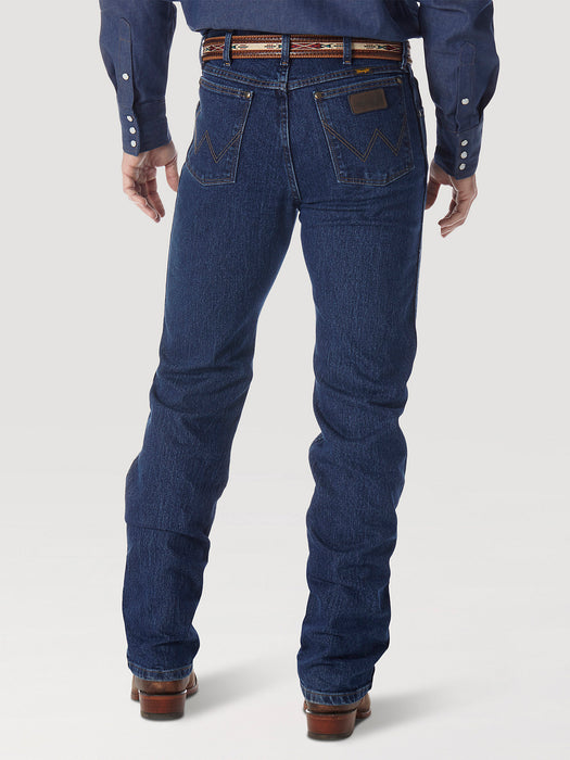 Wrangler Men's Premium Performance Advanced Comfort Cowboy Cut Jean Regular Fit - Mid Stone