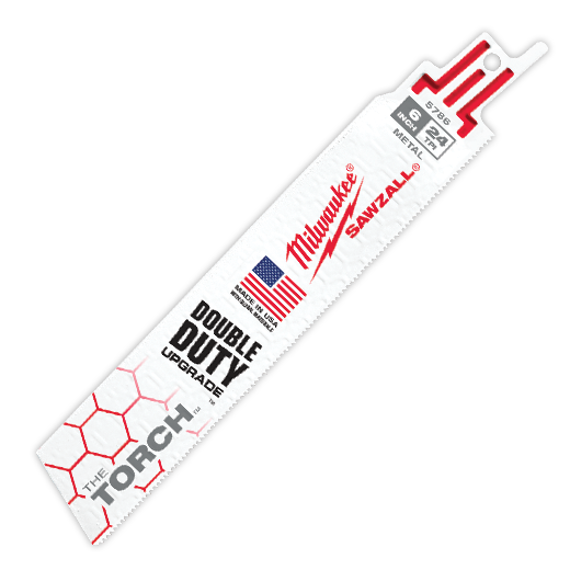 Milwaukee 6 In. 24 Tpi  The Torch Sawzall Blades (5 Pk)