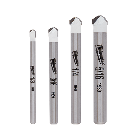 Milwaukee 4pc. Tile And Natural Stone Bit Set