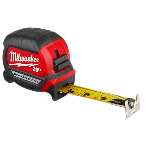 Milwaukee 25ft Compact Magnetic Tape Measure