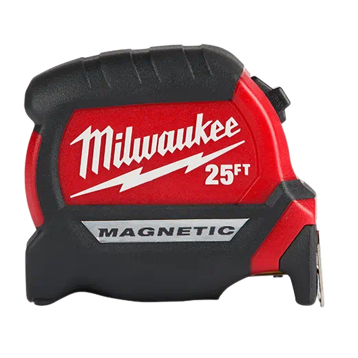 Milwaukee 25ft Compact Wide Blade Magnetic Tape Measure