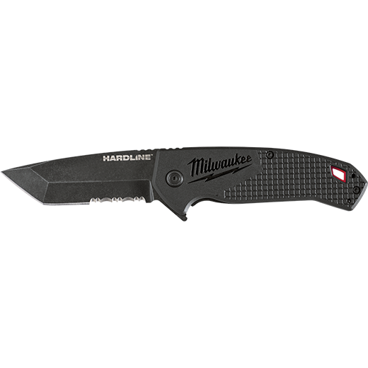 Milwaukee 3 In. Hardline Serrated Blade Pocket Knife