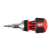 Milwaukee 8-in-1 Compact Ratcheting Multi-bit Driver