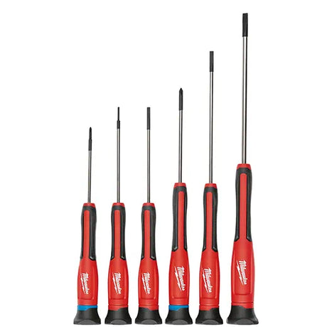 Milwaukee 6 Pc Precision Screwdriver Set With Case