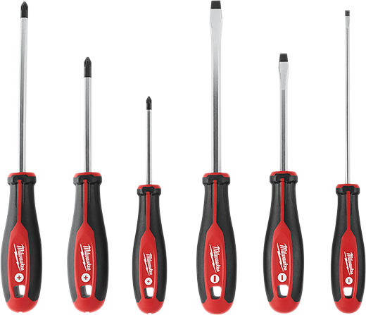 Milwaukee Screwdriver Kit - 6 Pc