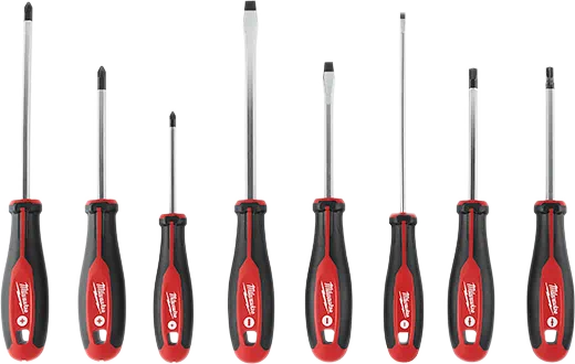 Milwaukee 8pc Screwdriver Kit With Ecx