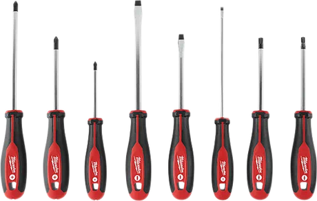 Milwaukee 8pc Screwdriver Kit With Ecx