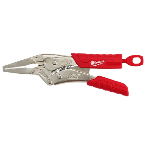 Milwaukee 6 In. Torque Lock Long Nose Locking Pliers With Grip