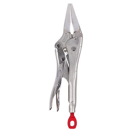 Milwaukee 4 In. Torque Lock Long Nose Locking Pliers With Grip