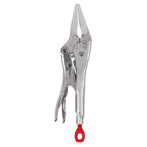 Milwaukee 4 In. Torque Lock Long Nose Locking Pliers With Grip
