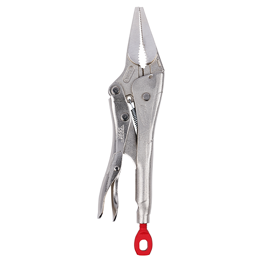Milwaukee 4 In. Torque Lock Long Nose Locking Pliers With Grip
