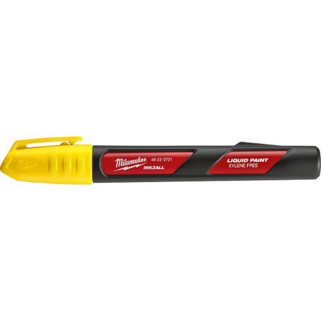 Milwaukee Inkzall Liquid Paint Marker - Yellow