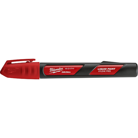 Milwaukee Inkzall Liquid Paint Marker - Red