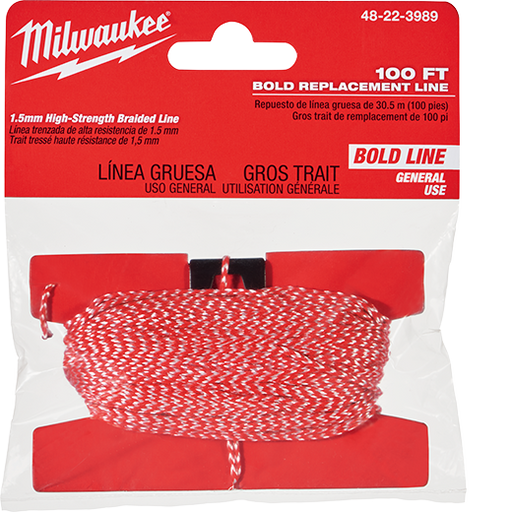 Milwaukee 100 Ft Bold Replacement Line