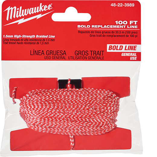 Milwaukee 100 Ft Bold Replacement Line