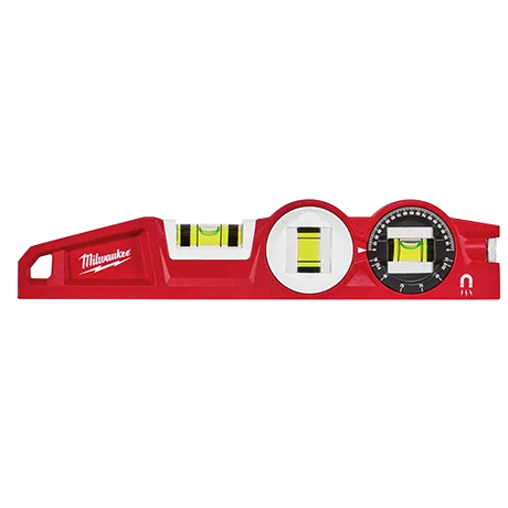 Milwaukee 10 In. Die Cast Torpedo Level With 360 Degree Locking Vial