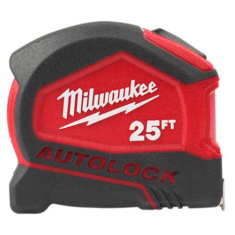 Milwaukee 25ft Compact Auto-lock Tape Measure