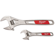 Milwaukee 2 Pc. 6 In. & 10 In. Adjustable Wrench Set