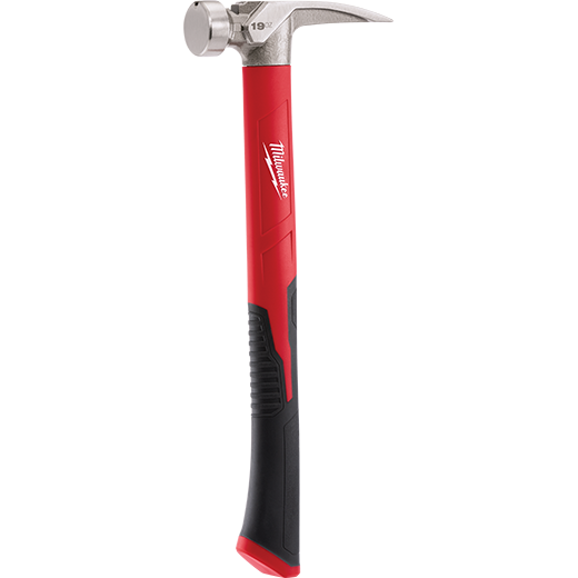 Milwaukee 19oz Smooth Face Poly/fiberglass Handle Hammer