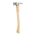 Milwaukee 19oz Smooth Face Hickory Handle Framing Hammer