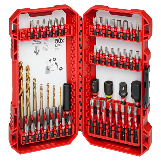 Milwaukee Shockwave Impact Duty Drill & Drive Set – 50pc