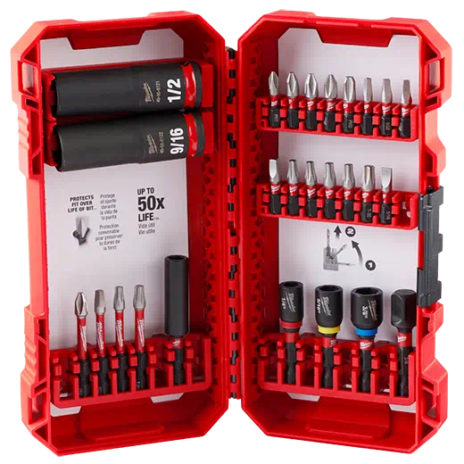 Milwaukee Shockwave Impact Duty Drive And Fasten Set - 26pc