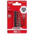 Milwaukee Shockwave Impact Hex Insert Bit Set -9pc