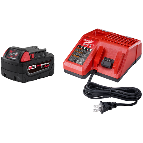 Milwaukee M18 Redlithium Xc5.0 Starter Kit