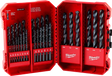 Milwaukee Thunderbolt Black Oxide Drill Bit Set - 29pc Black oxide