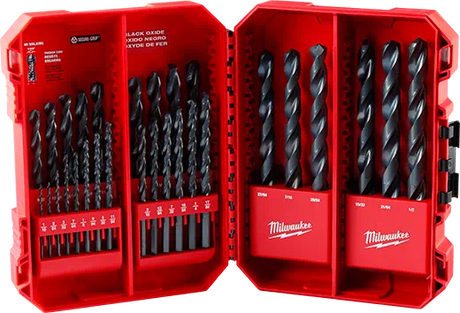 Milwaukee Thunderbolt Black Oxide Drill Bit Set - 29pc Black oxide